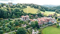 Bayern Urlaub Burghotel Sterr in Viechtach - Bayerischer Wald