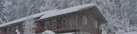 Der Winter ist in der Bergidylle eingekehrt