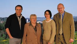 Siegfried Putz, Bruni Irber MdB, Elke Putz, Brgermeister Manfred Eibl 