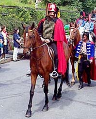 Pandurenfest in Spiegelau, Freyung-Grafenau, Bayerwald